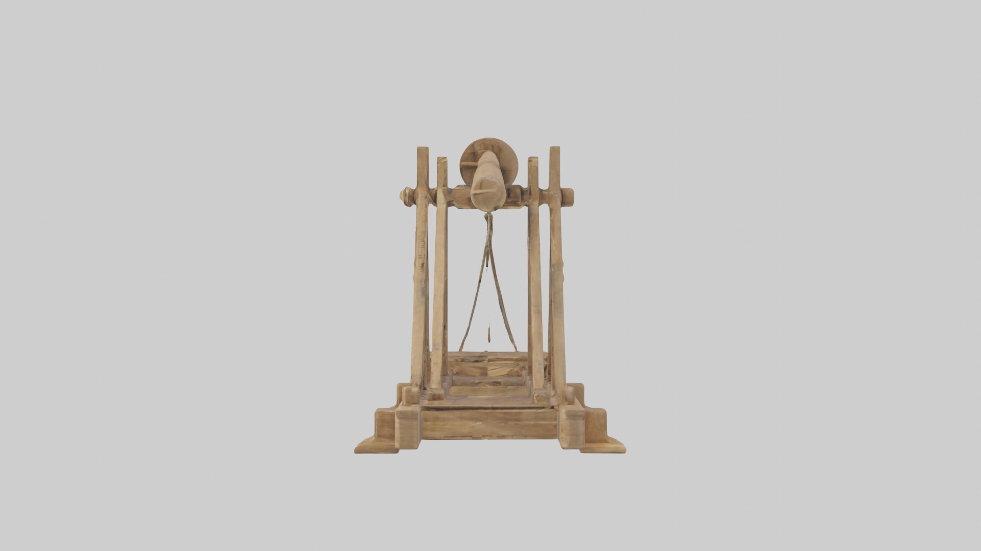 Catapult Model 1 Low-poly 3D model_6