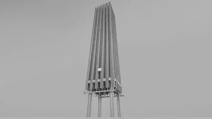 Heat Exchanger 3D model