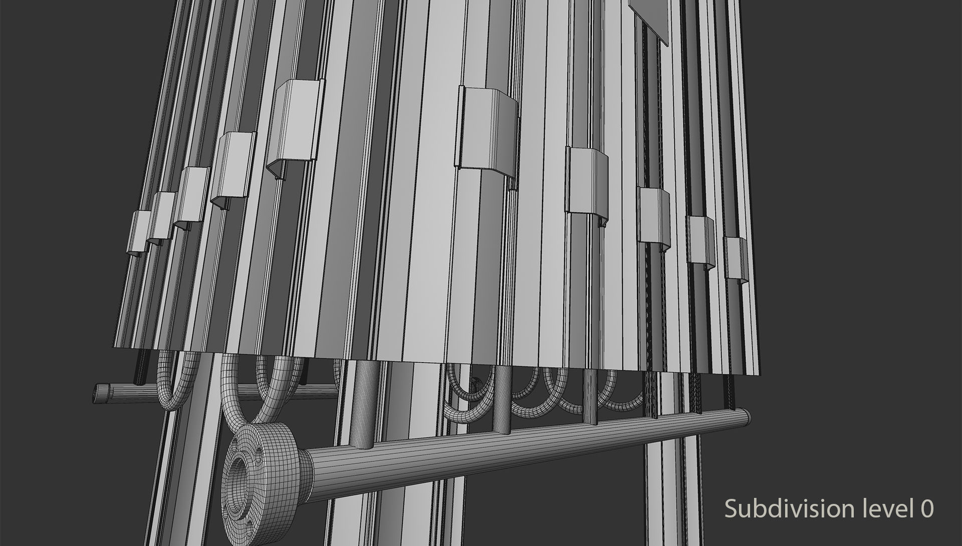 Heat Exchanger 3D model_11