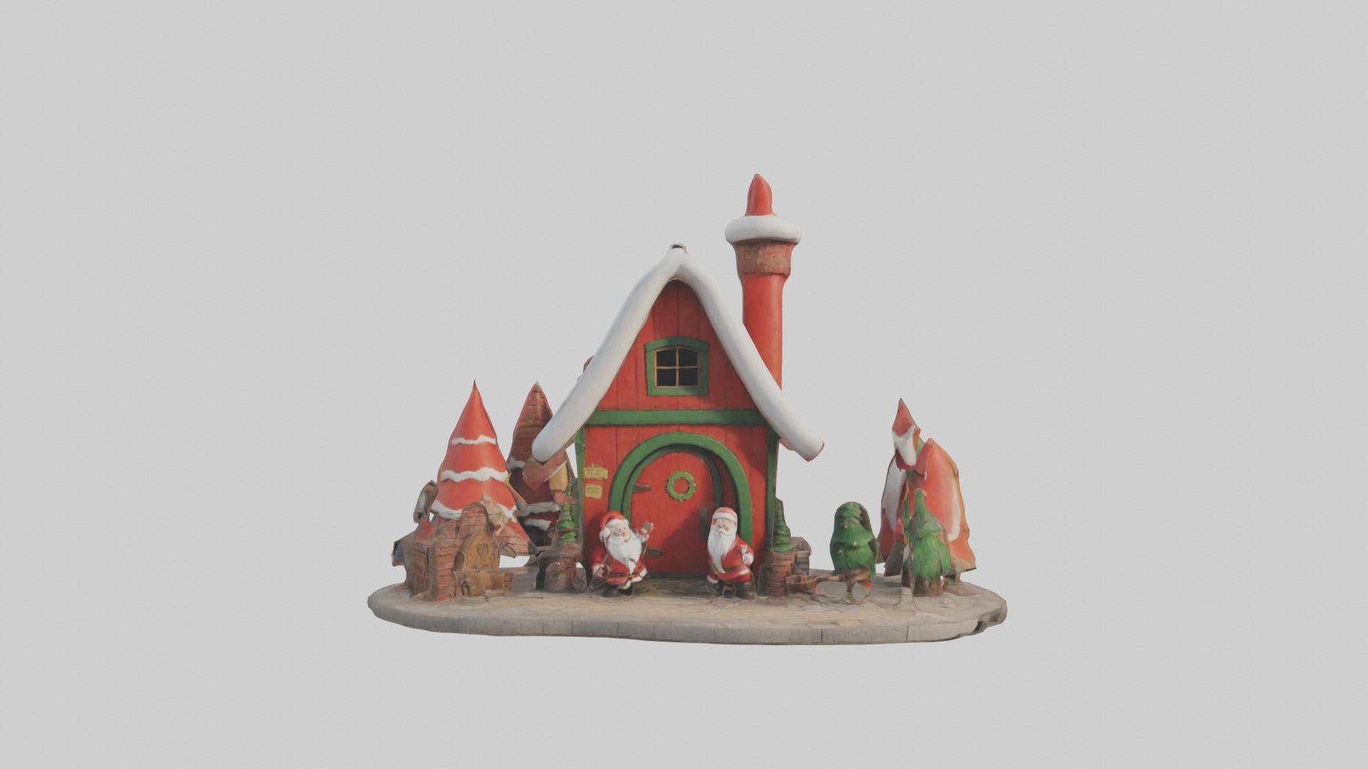 Cartoon Sailor 1 Low-poly 3D model_55