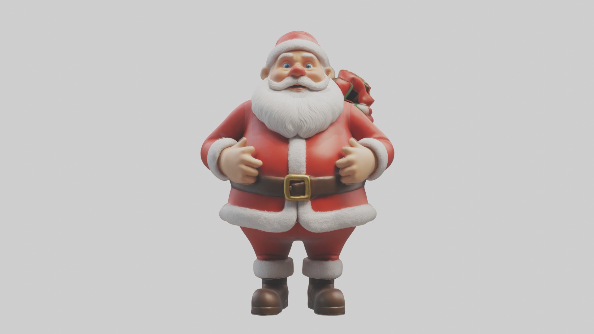 Cartoon Sailor 1 Low-poly 3D model_16