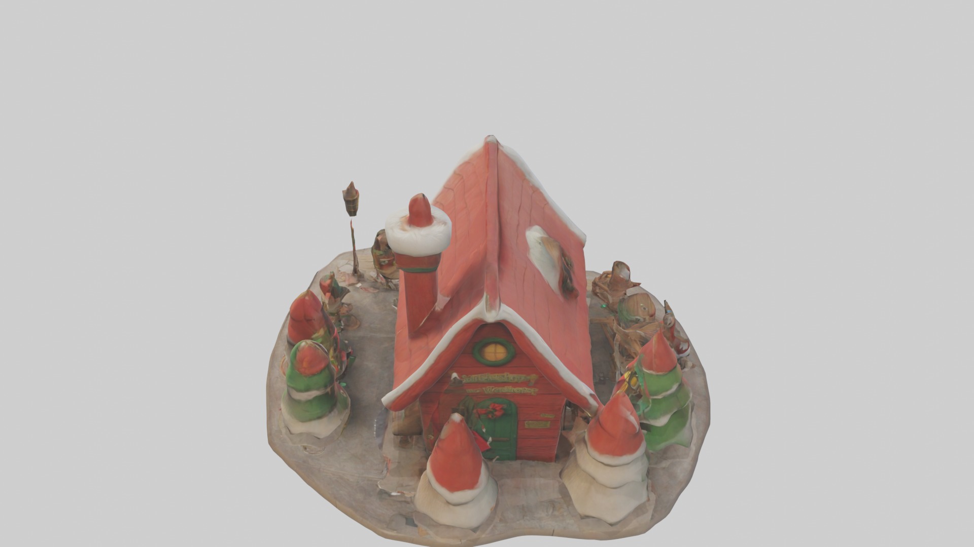 Cartoon Sailor 1 Low-poly 3D model_61