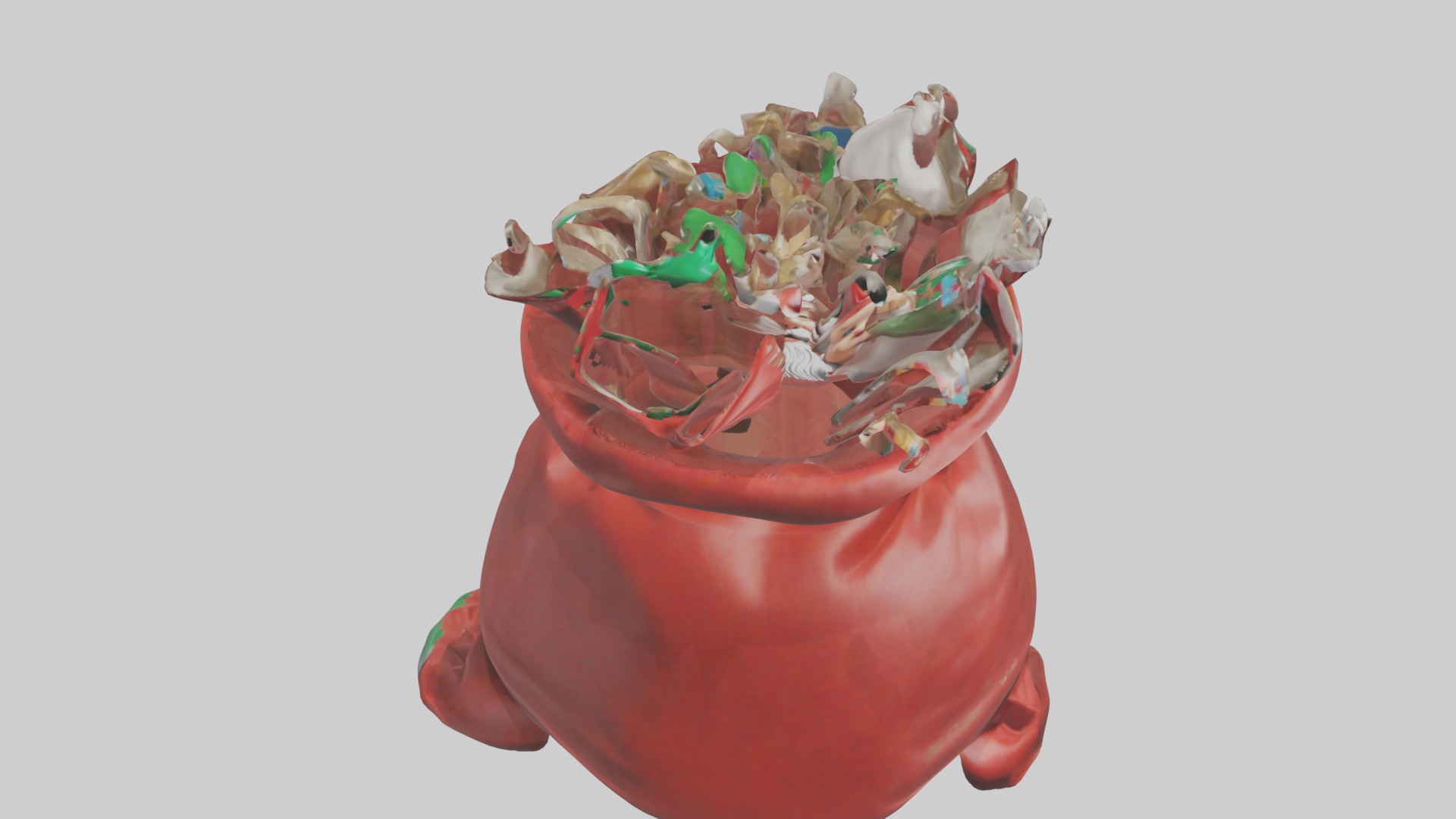 Cartoon Sailor 1 Low-poly 3D model_49