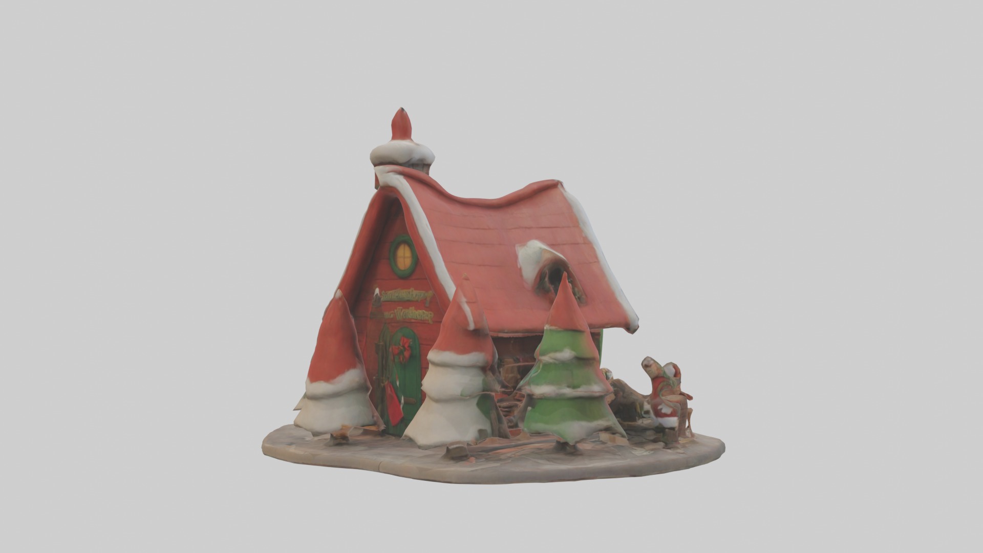 Cartoon Sailor 1 Low-poly 3D model_54