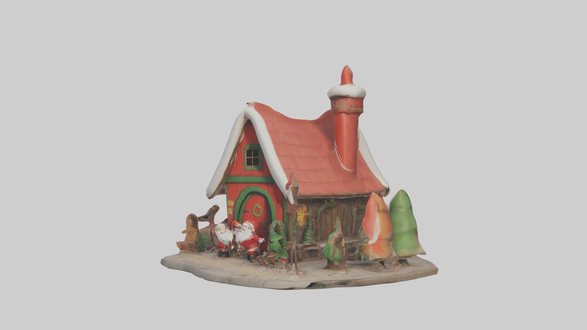 Cartoon Sailor 1 Low-poly 3D model_56