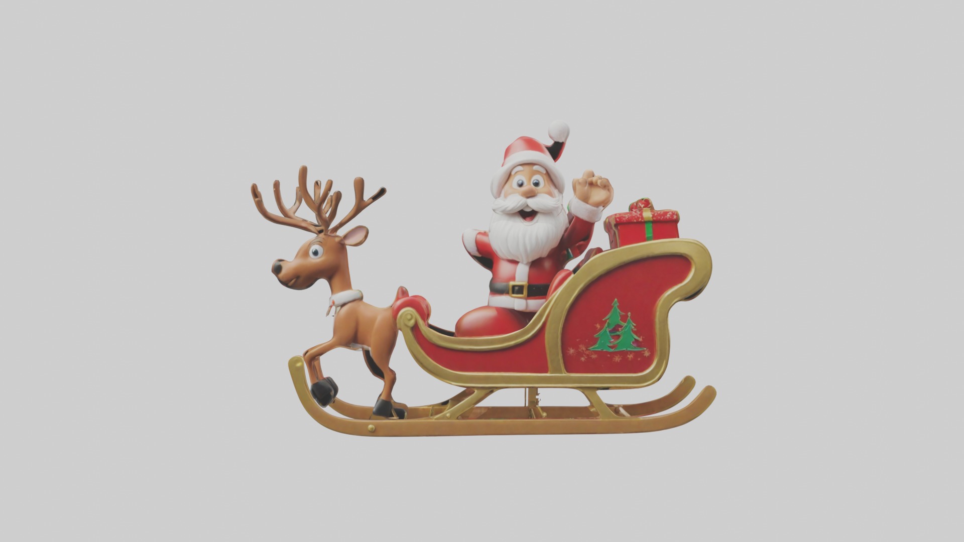 Cartoon Sailor 1 Low-poly 3D model_29