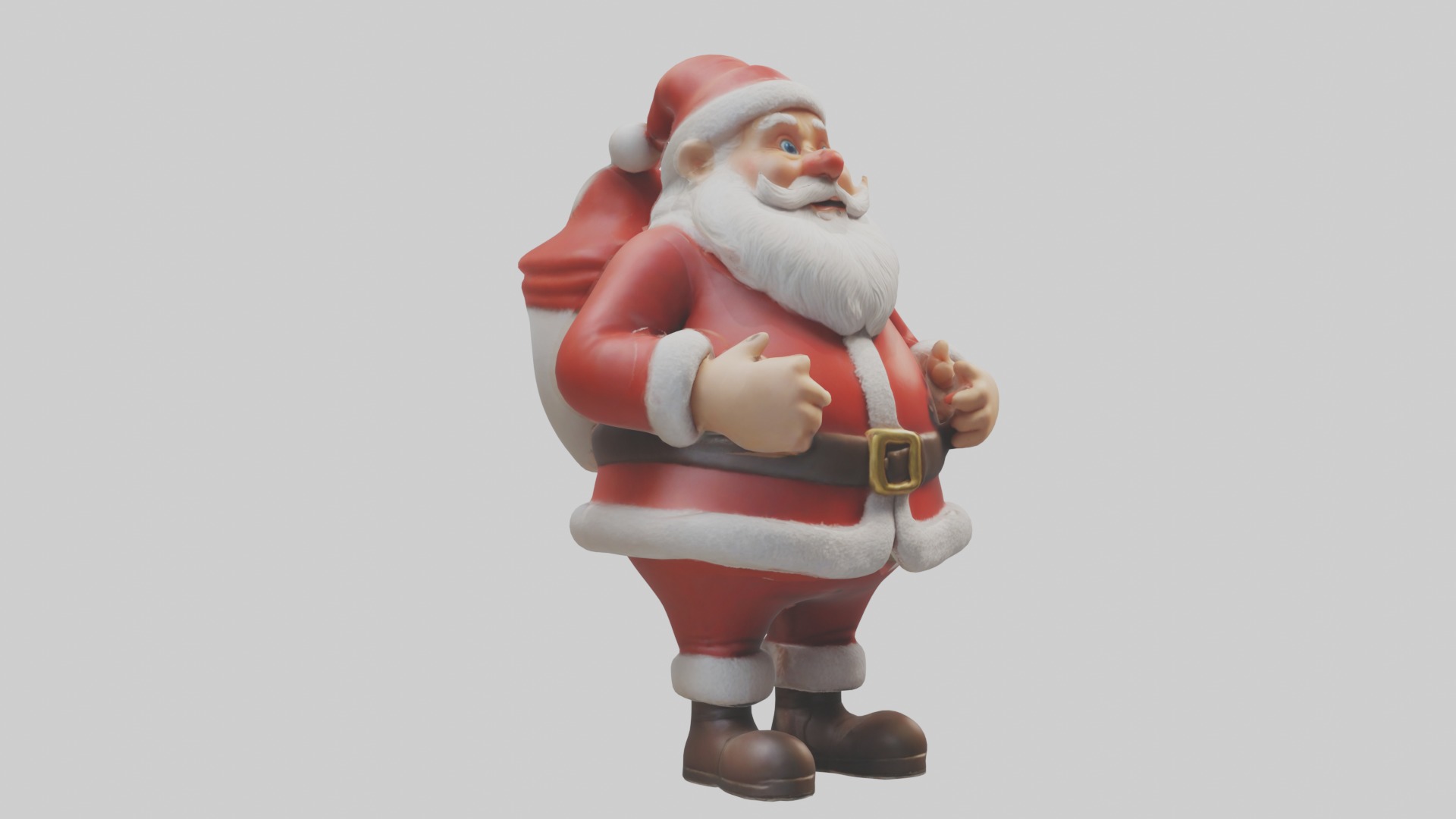 Cartoon Sailor 1 Low-poly 3D model_18