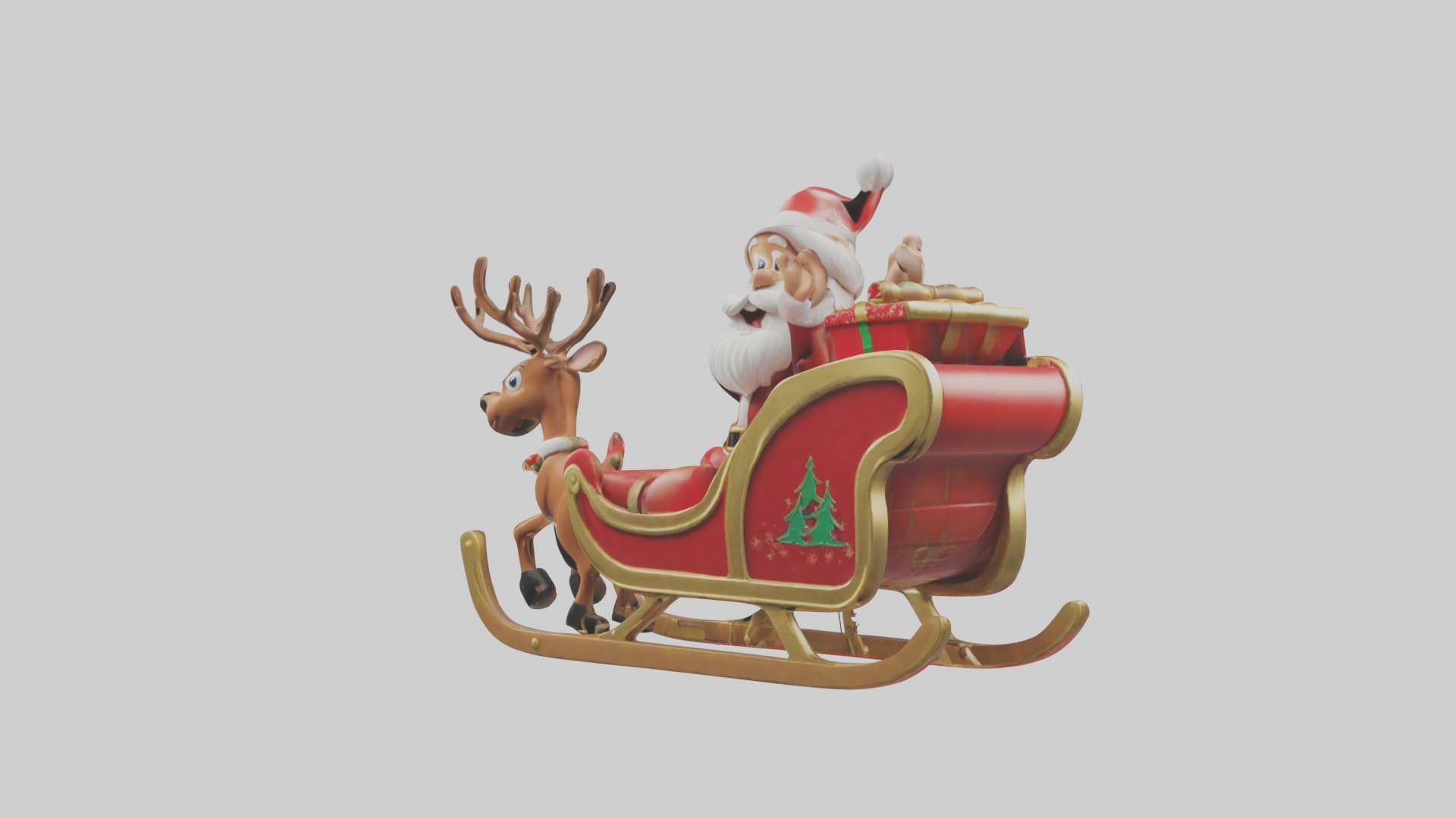 Cartoon Sailor 1 Low-poly 3D model_30