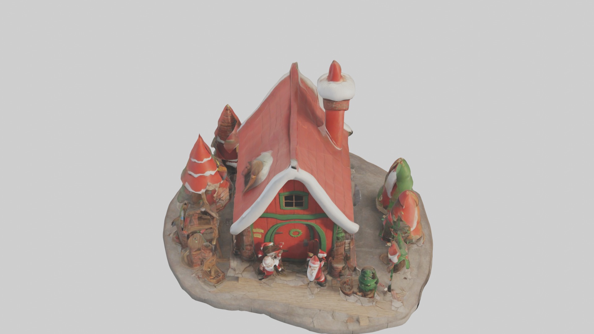 Cartoon Sailor 1 Low-poly 3D model_62