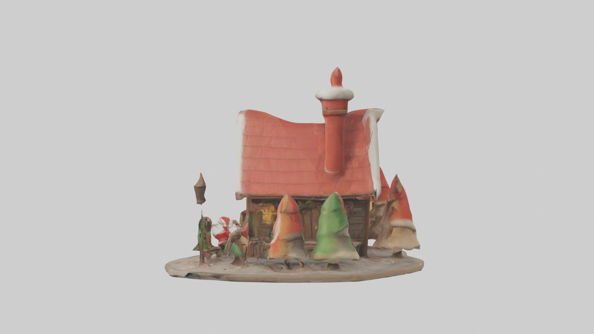 Cartoon Sailor 1 Low-poly 3D model_58