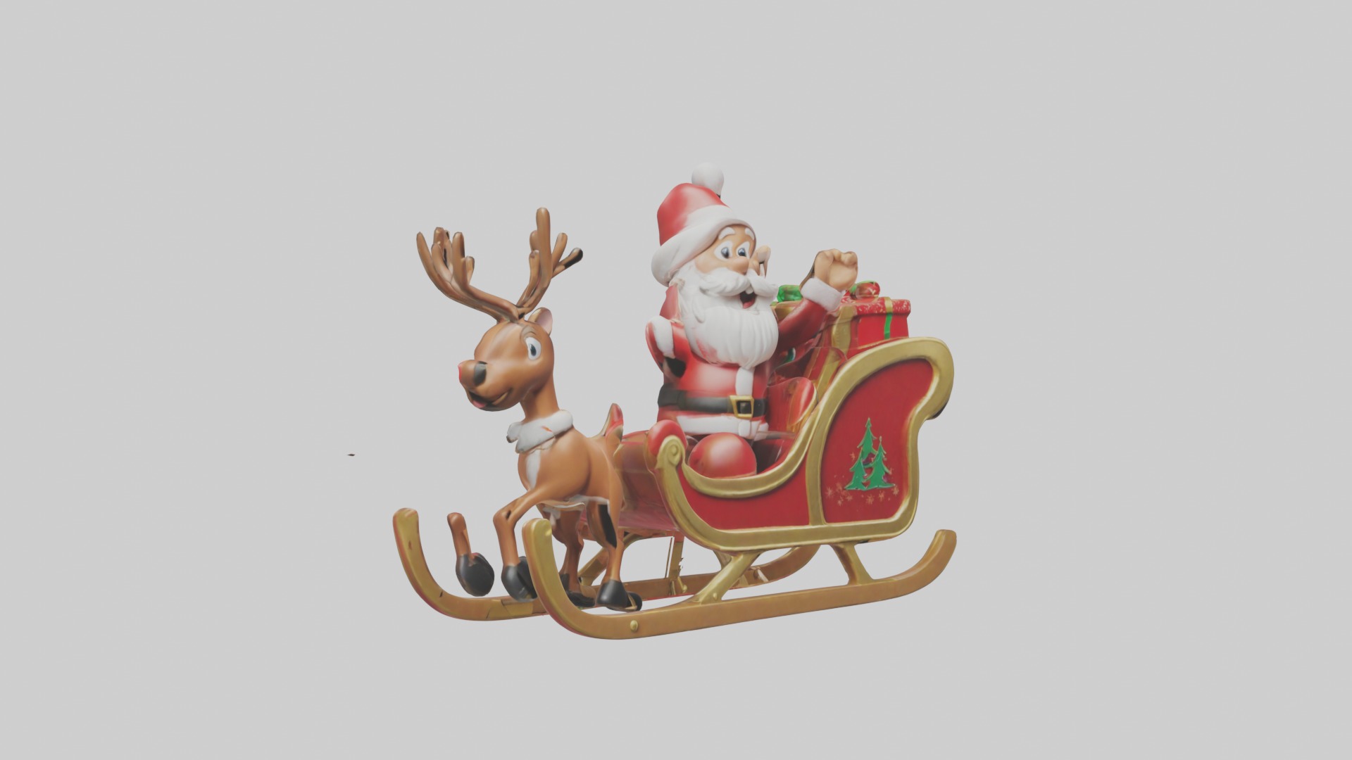 Cartoon Sailor 1 Low-poly 3D model_31