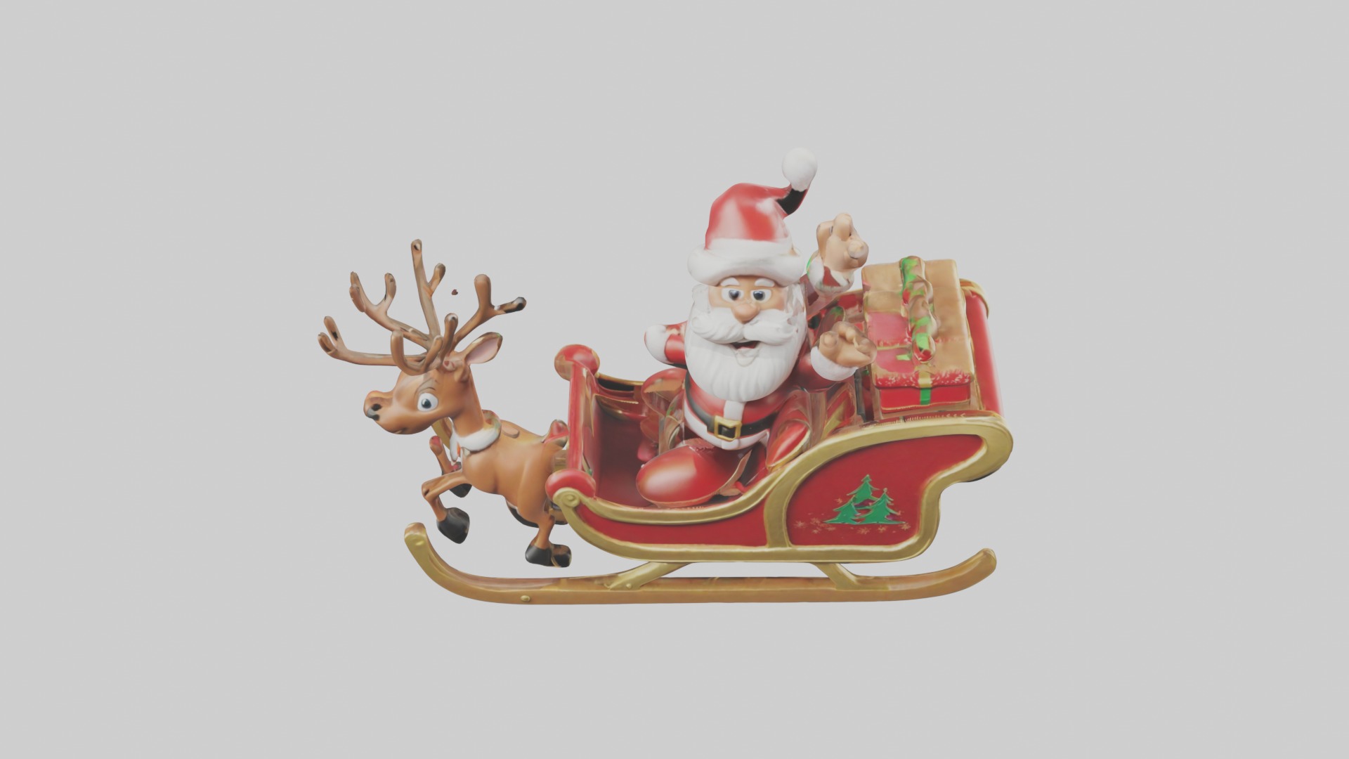 Cartoon Sailor 1 Low-poly 3D model_36