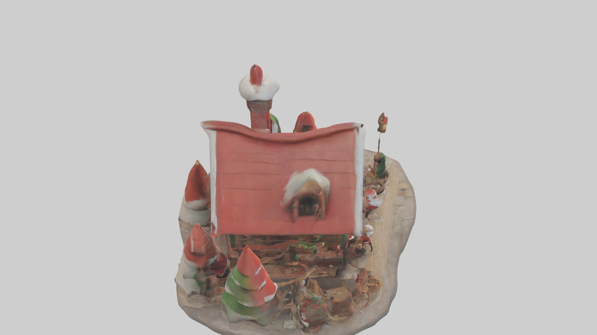 Cartoon Sailor 1 Low-poly 3D model_64