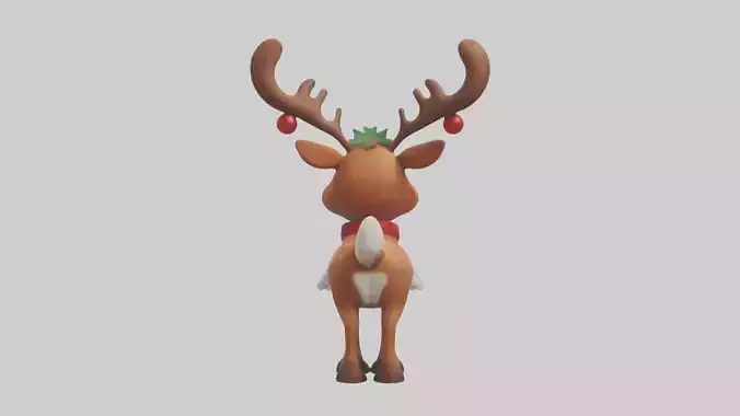 Cartoon Rudolph Model 1