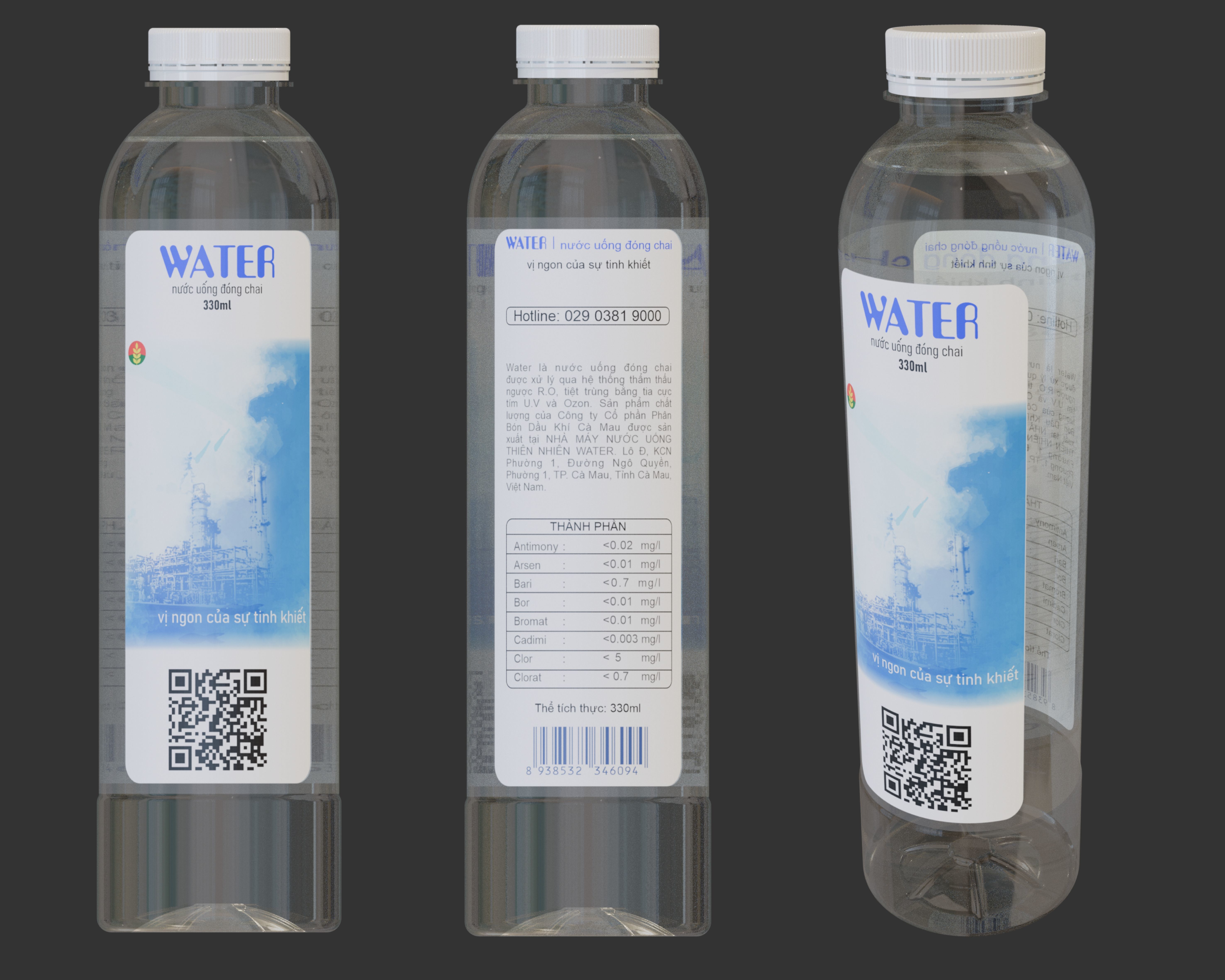 BOTTLE  330ML 3D model_1