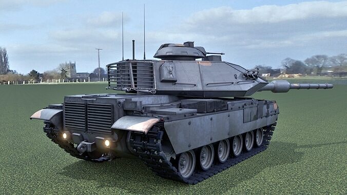 M60T Sabra Tank Low-poly 3D model