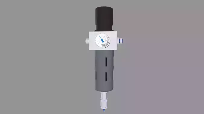 Air Filter Regulator Low-poly 3D model