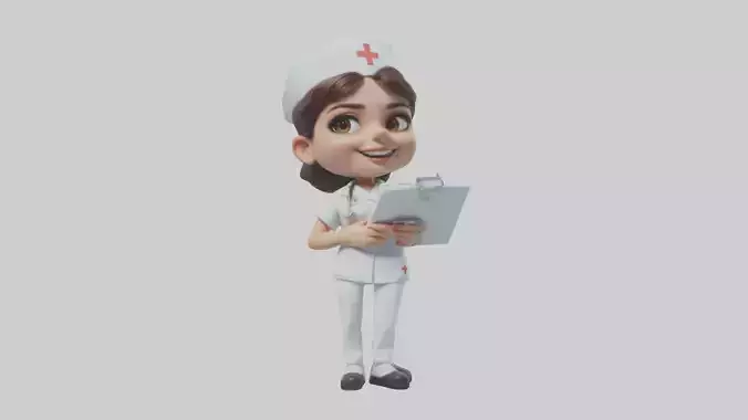 Cartoon Nurse 1