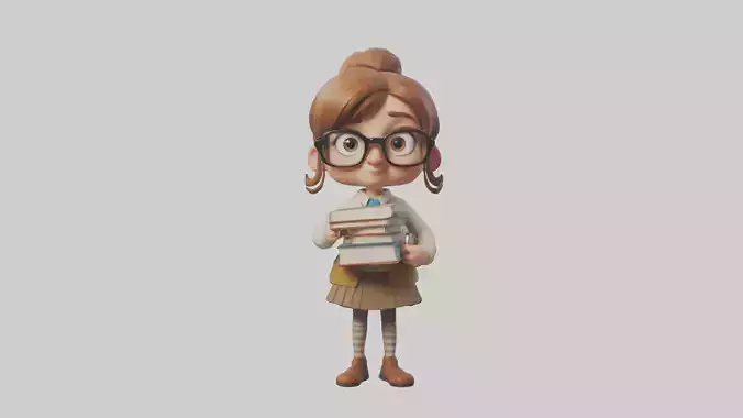 Cartoon Librarian 1
