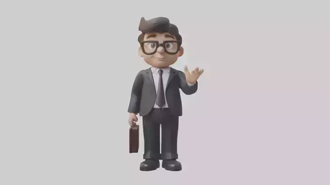 Cartoon Lawyer Model 1