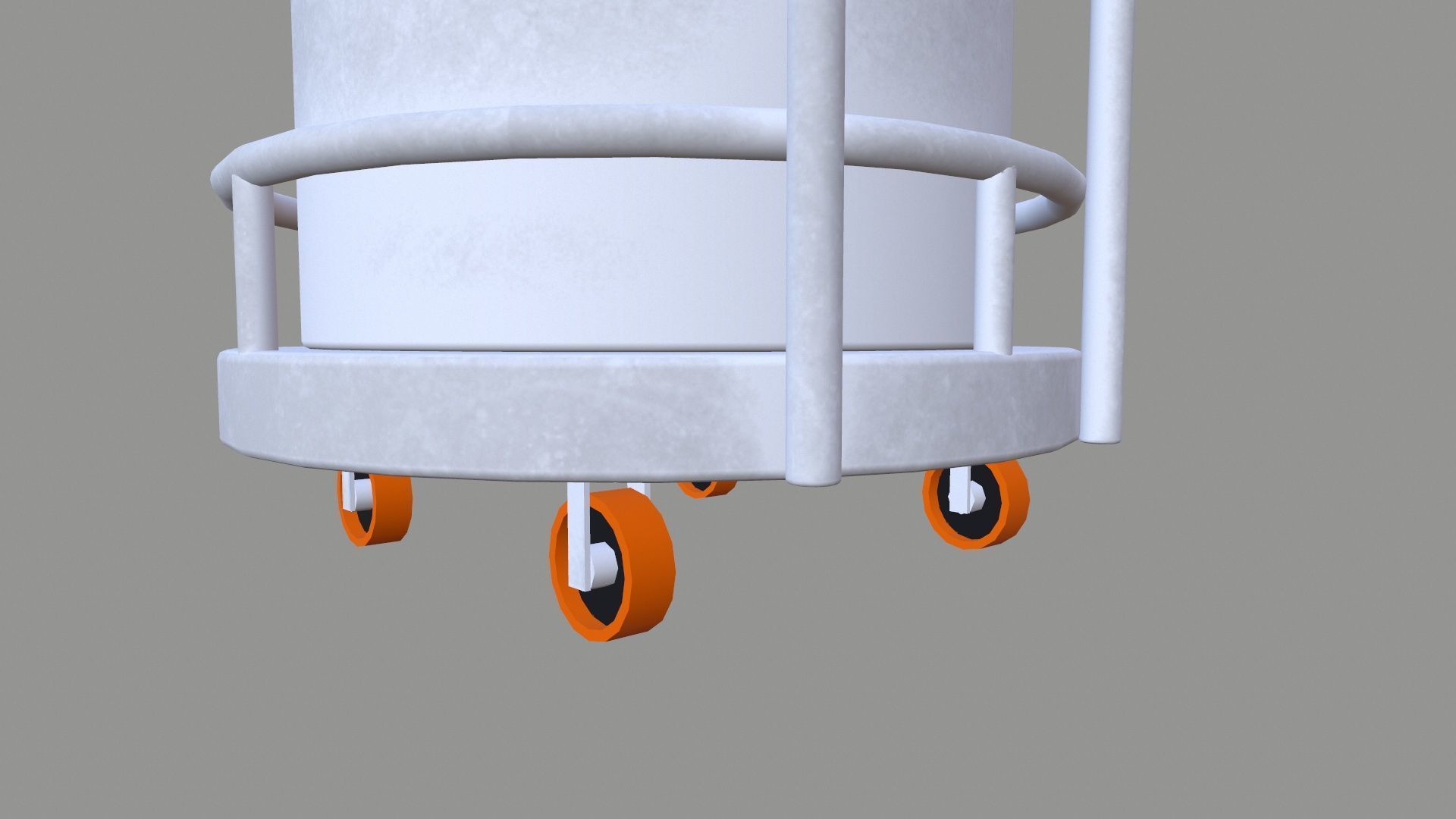 Container Low-poly 3D model_5