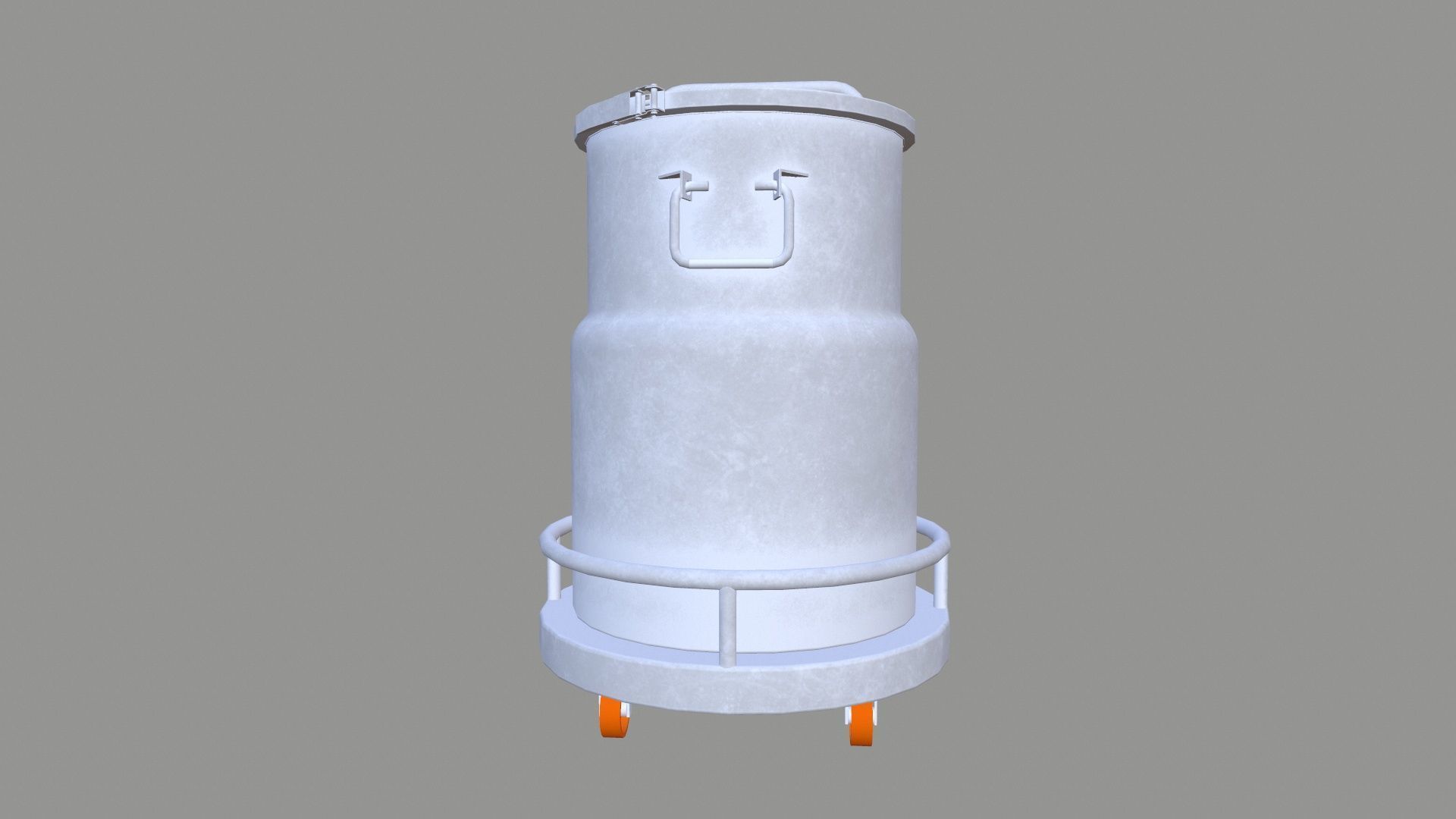 Container Low-poly 3D model_2