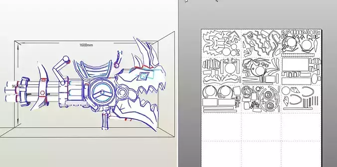 Arcane Jinx gun season 2 cosplay