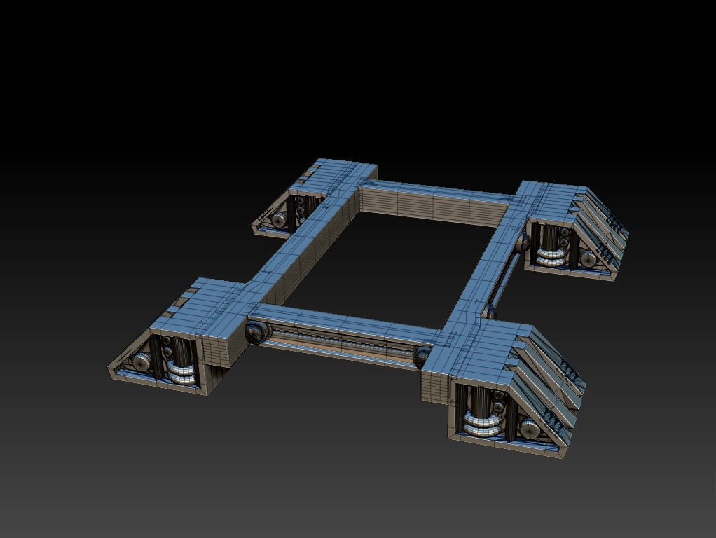 SCI-FI CONTAINER - PRINTABLE MODEL  3D print model_18