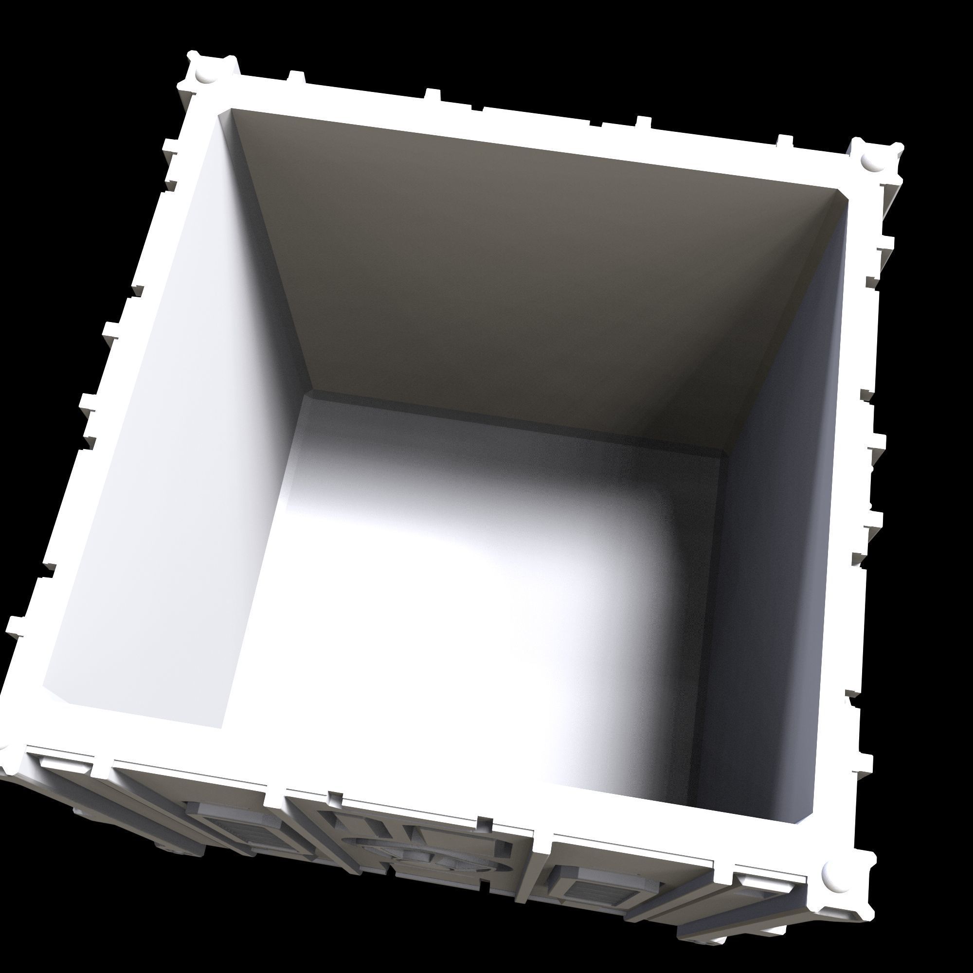 SCI-FI CONTAINER - PRINTABLE MODEL  3D print model_28