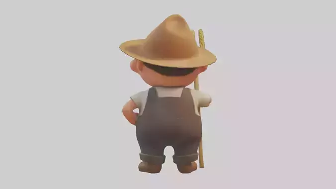 Cartoon Farmer 1