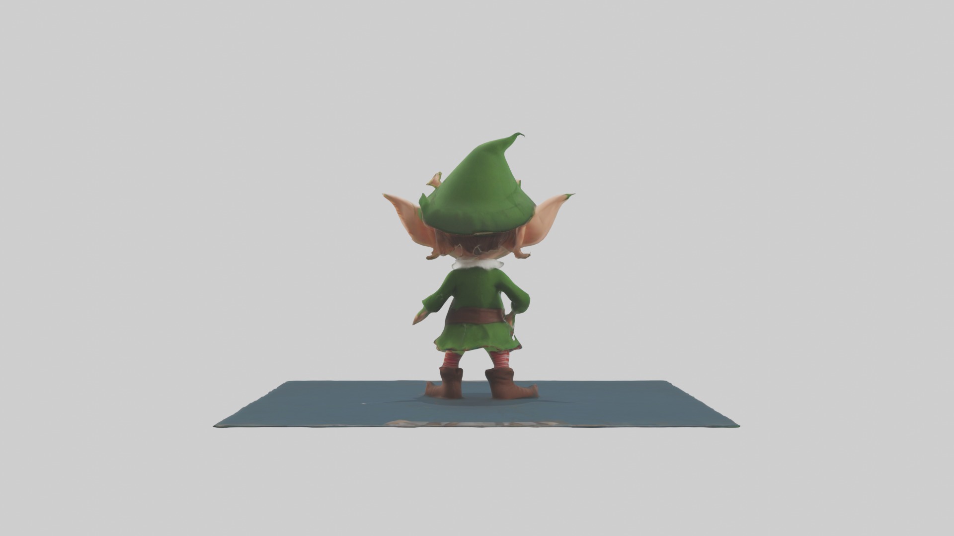 Cartoon Elephant 1 Low-poly 3D model_13