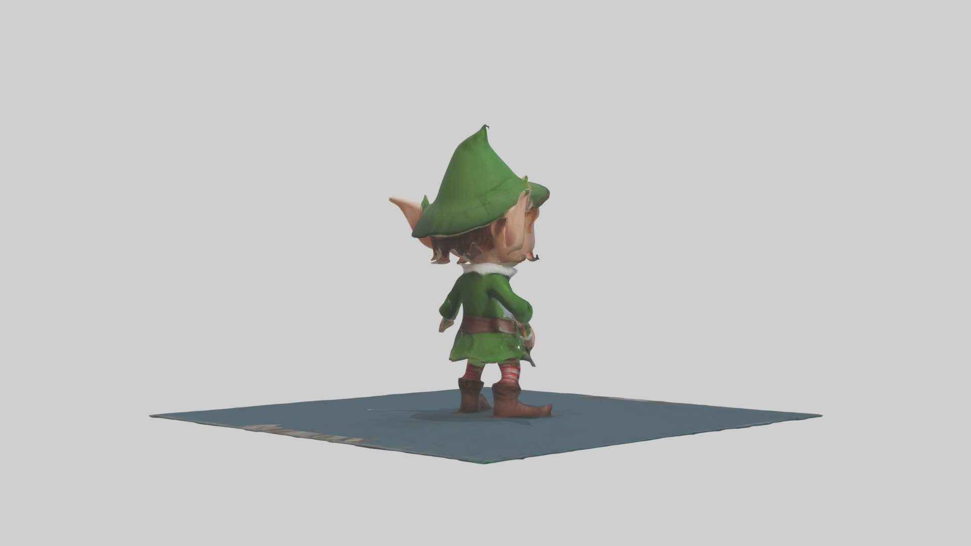 Cartoon Elephant 1 Low-poly 3D model_15