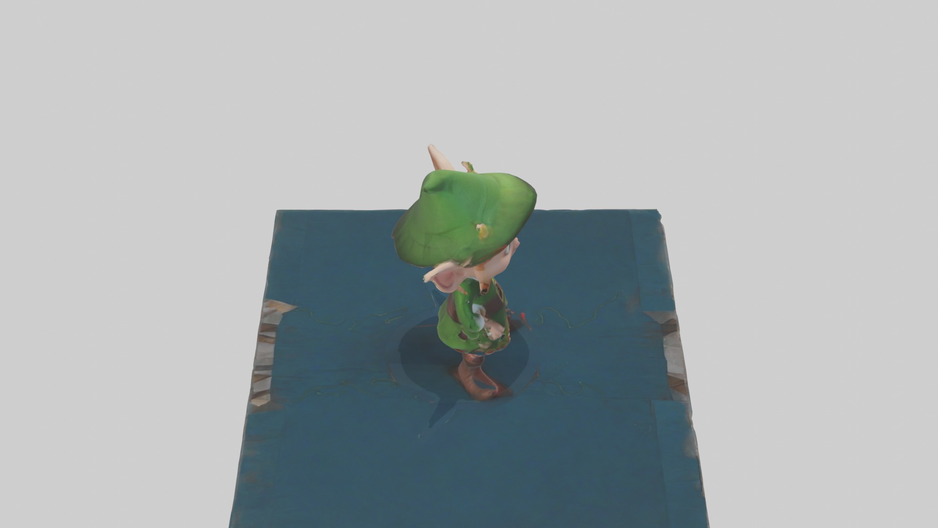 Cartoon Elephant 1 Low-poly 3D model_25