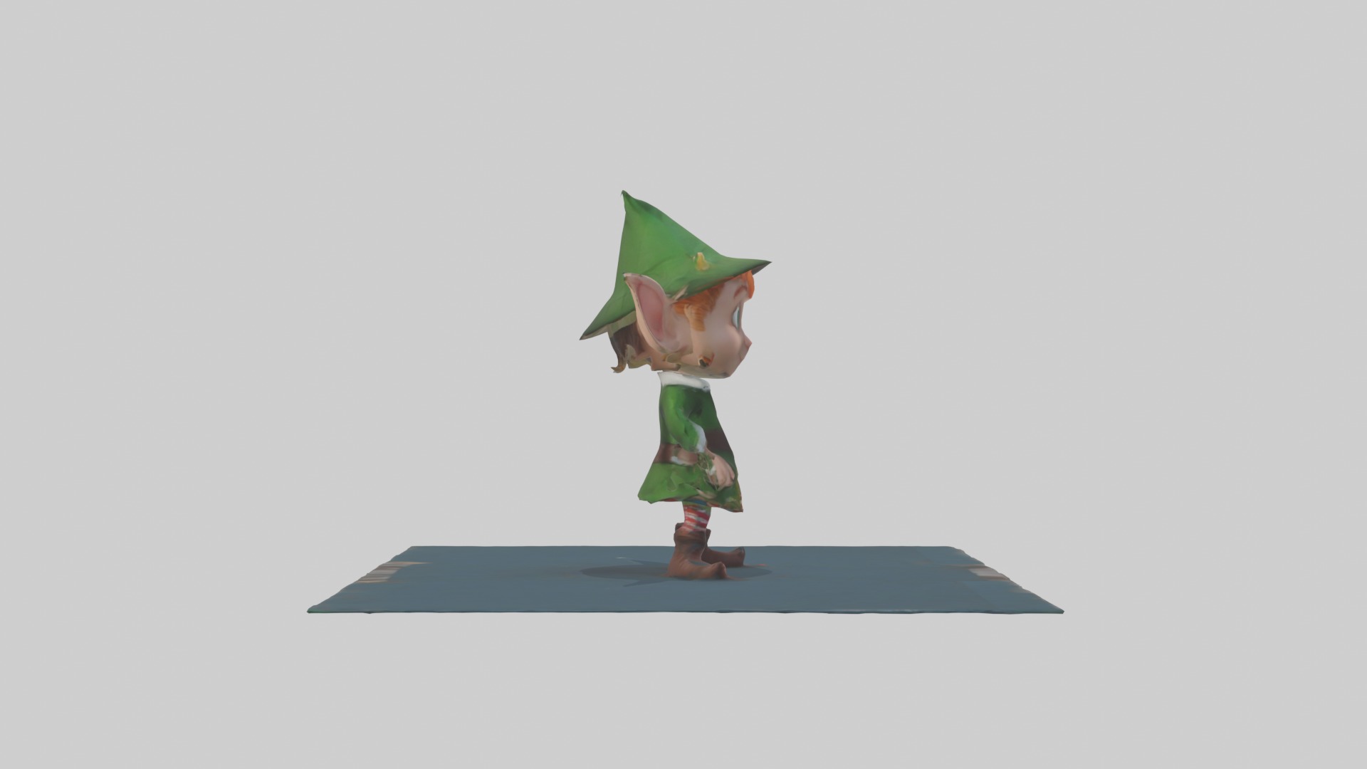 Cartoon Elephant 1 Low-poly 3D model_20