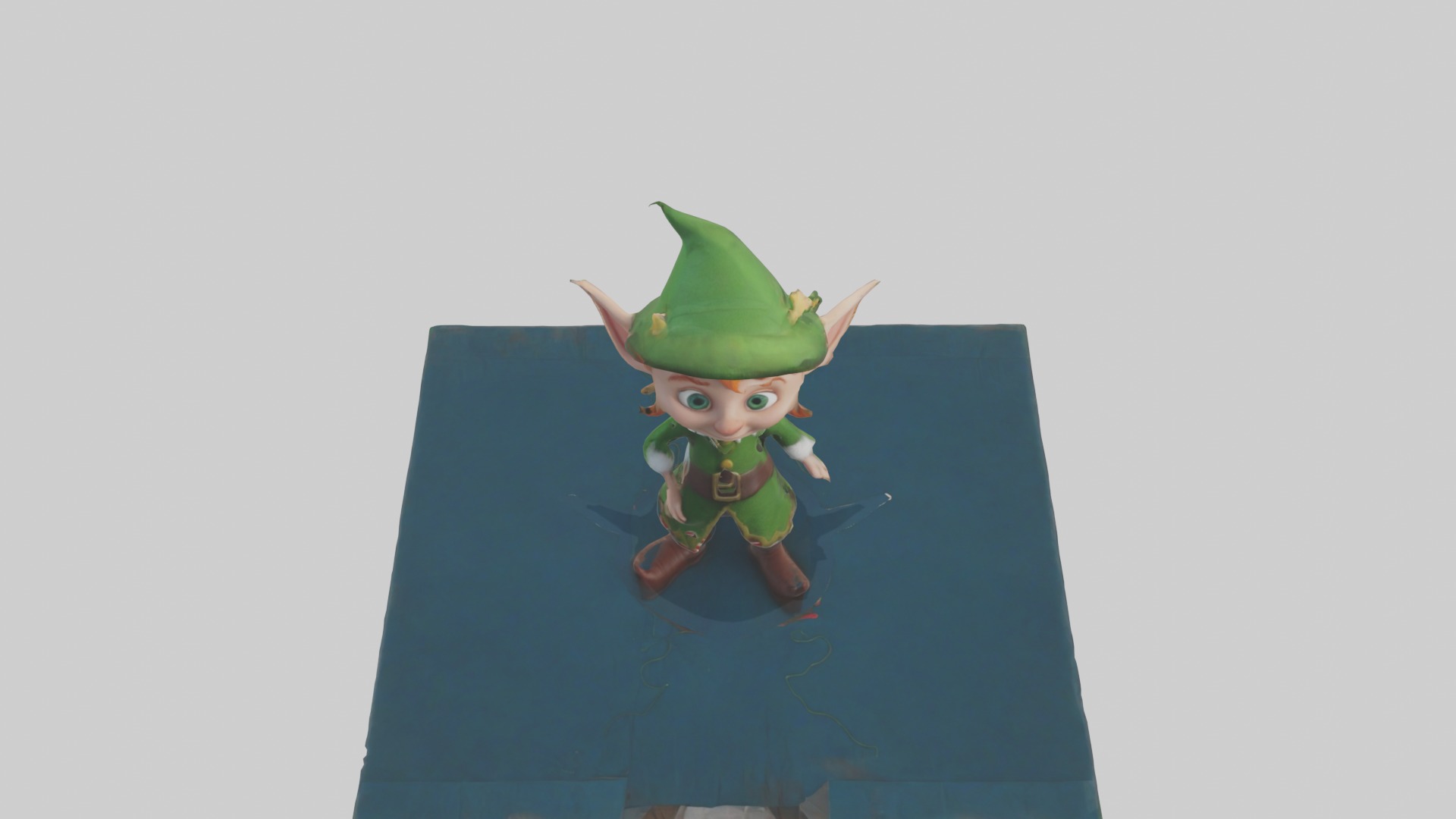 Cartoon Elephant 1 Low-poly 3D model_23