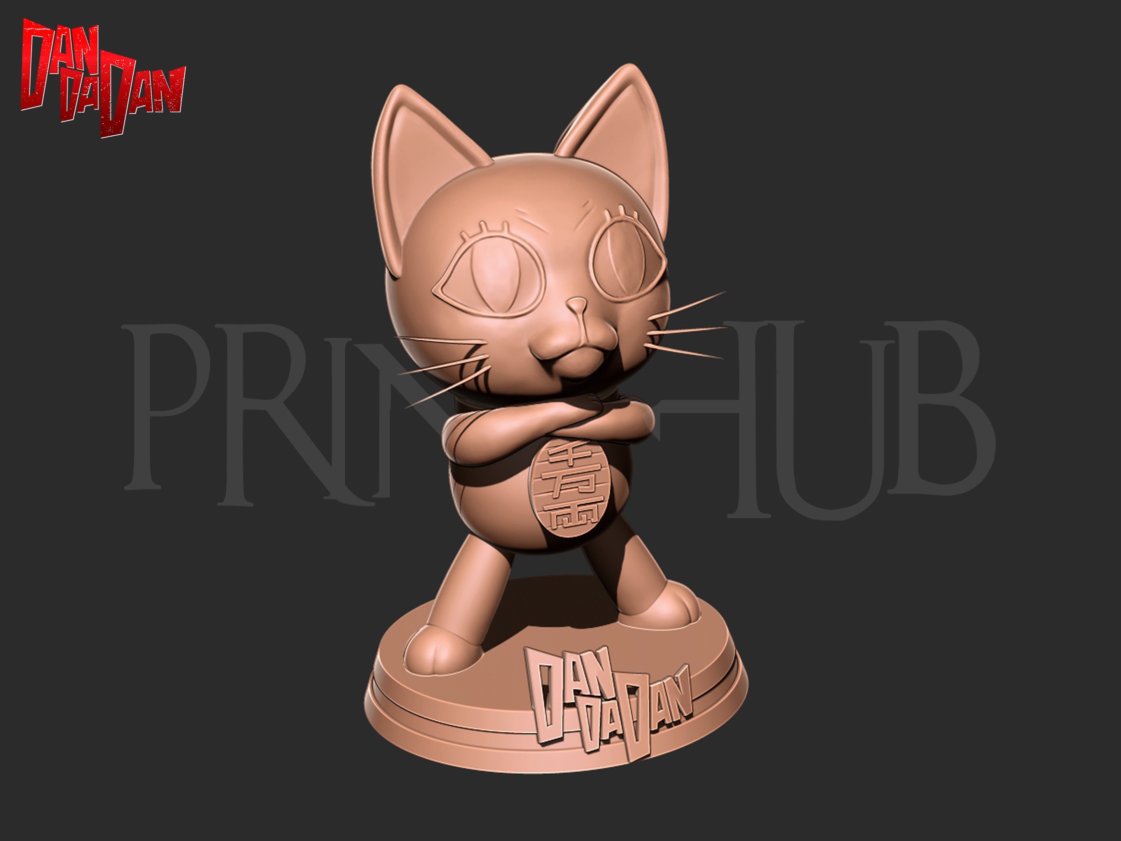 Turbo granny doll - Dandadan 3D print model_3