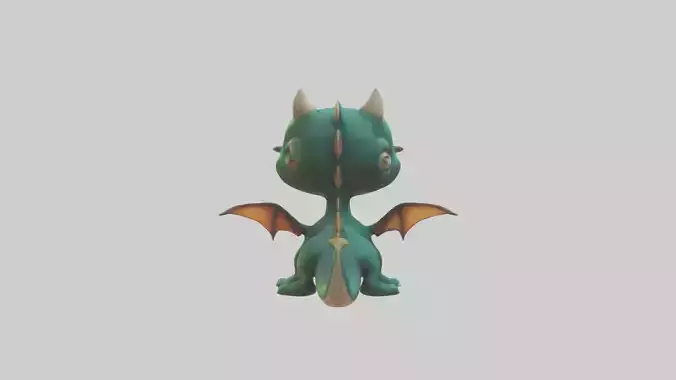 Cartoon Dragon 1