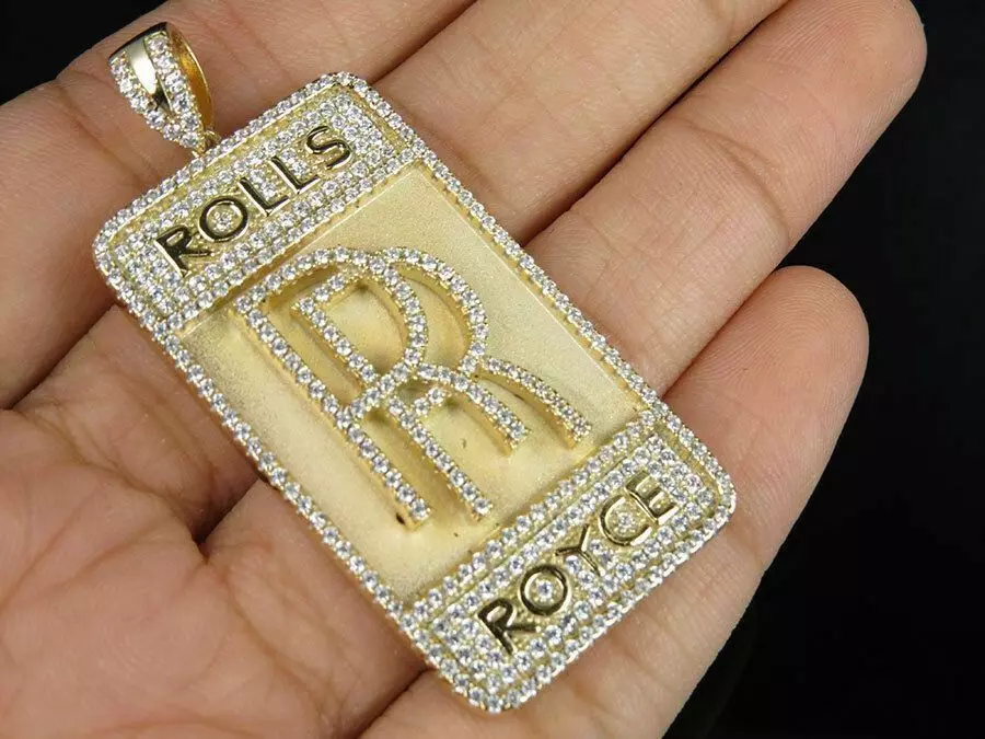 Luxury in Motion Diamond Rolls Royce Locket 3D print model