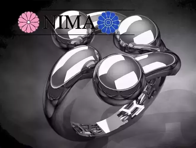 RING 3 SPHERE big 3D print model