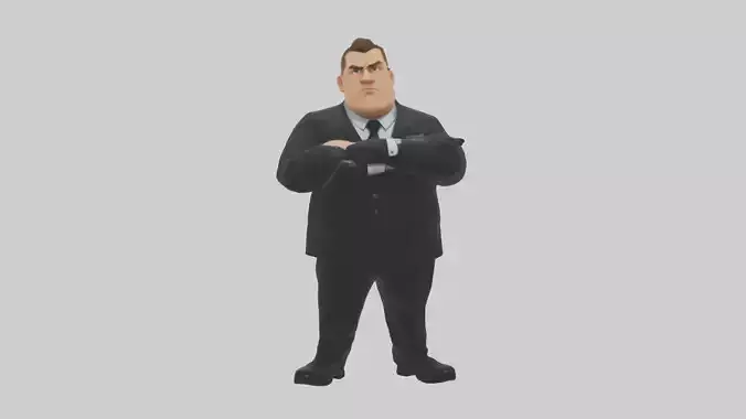 Cartoon Bodybuilder Set 3 PCS