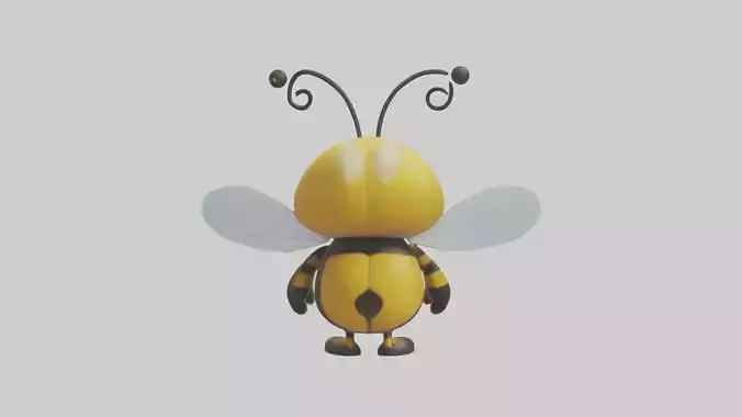 Cartoon Bee Model 1