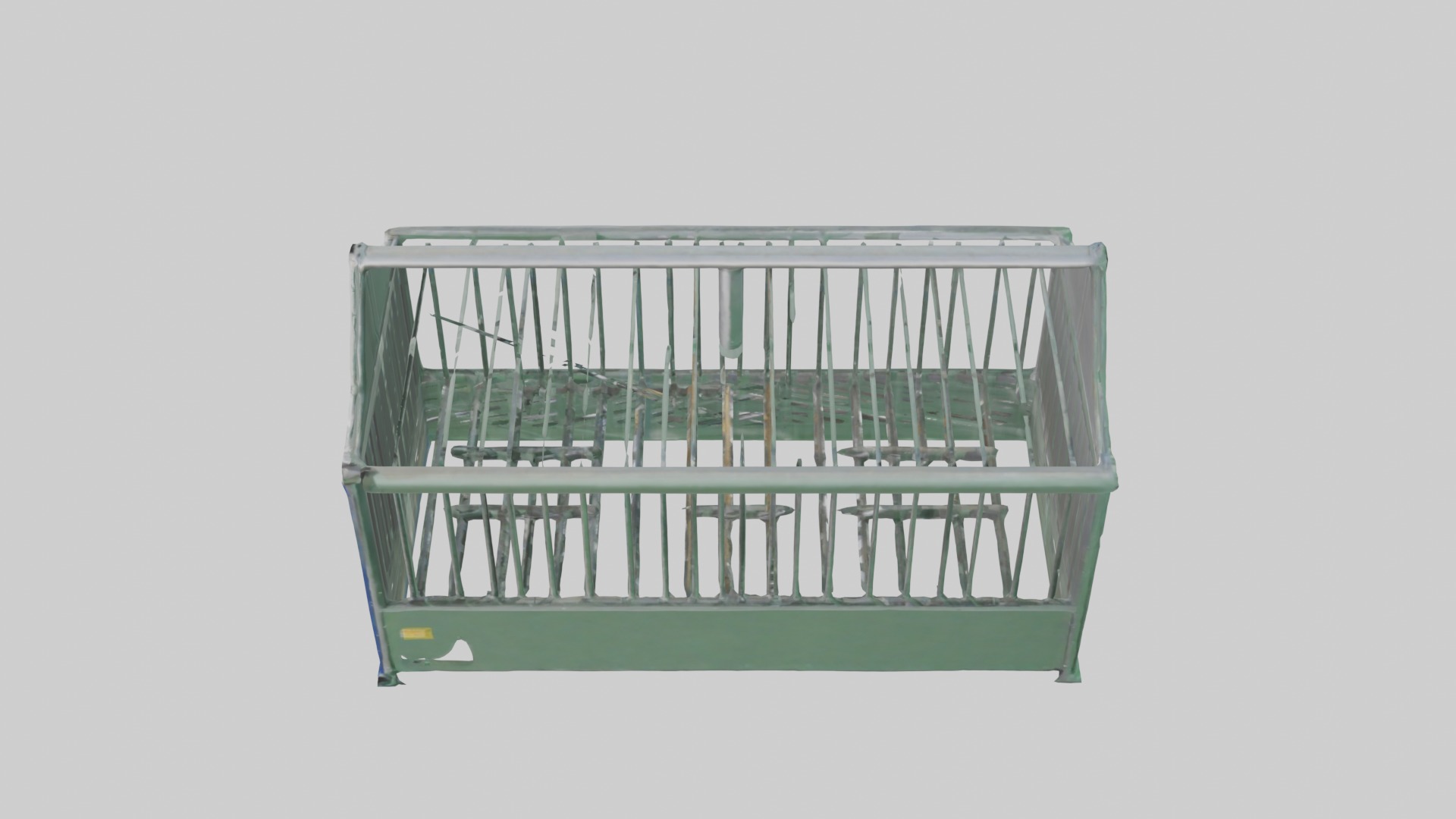 Calffeeder Model 1 Low-poly 3D model_11