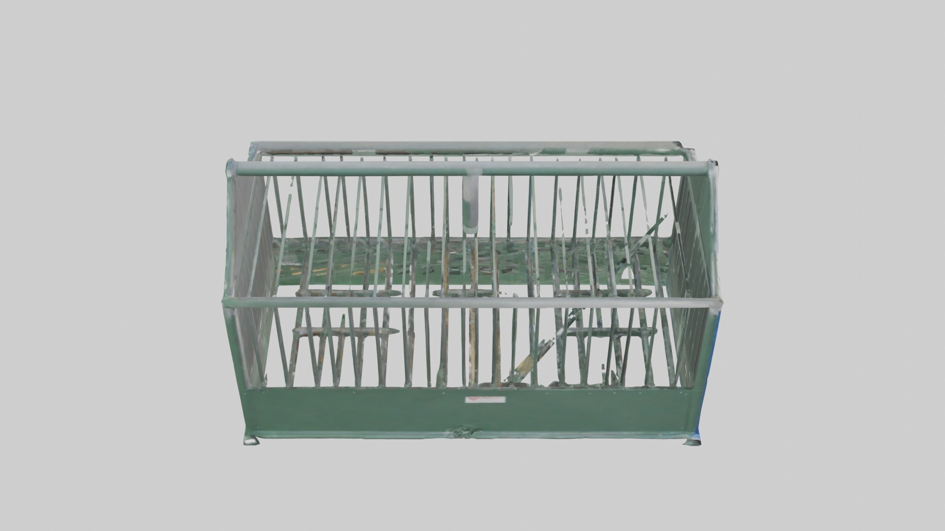 Calffeeder Model 1 Low-poly 3D model_12