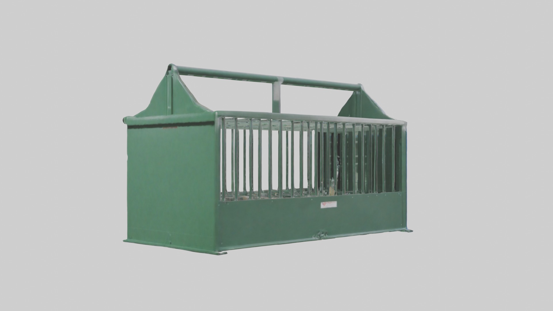 Calffeeder Model 1 Low-poly 3D model_2