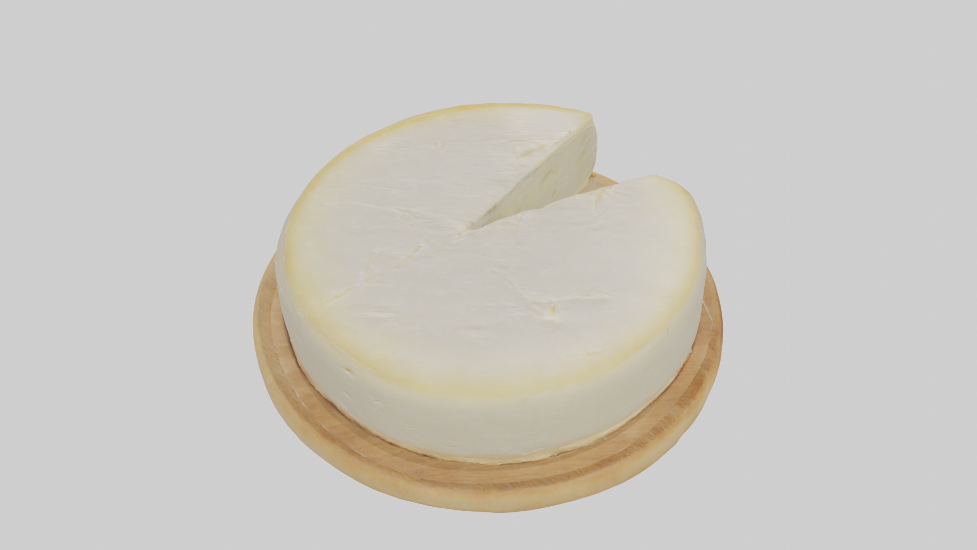 Briecheese Model 1 Low-poly 3D model_9