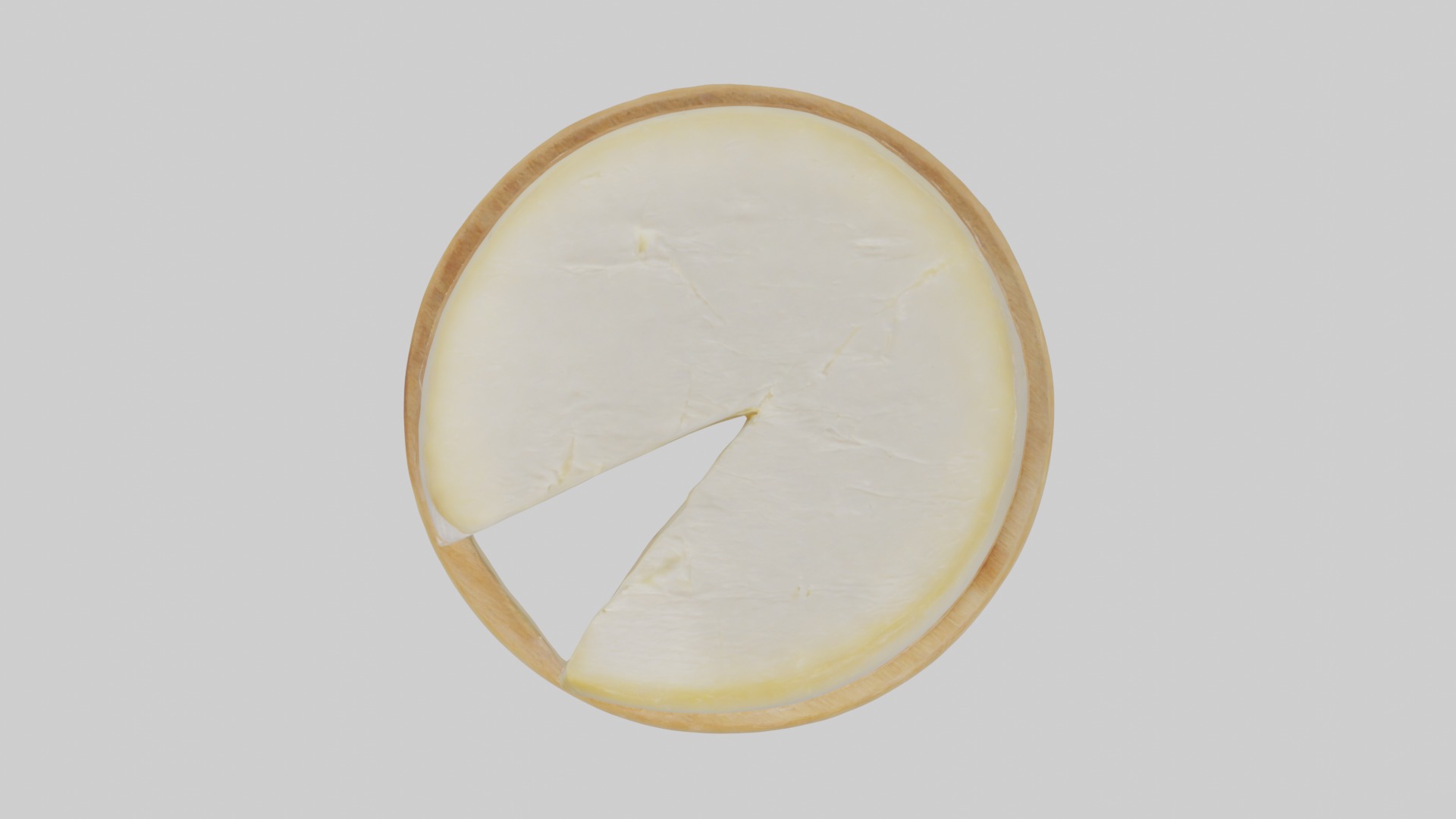 Briecheese Model 1 Low-poly 3D model_8