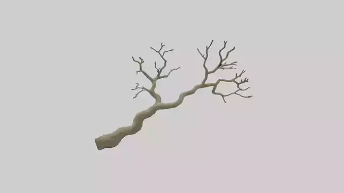 Branch Model 1 Low-poly 3D model Branch Model 1 Low-poly 3D model
