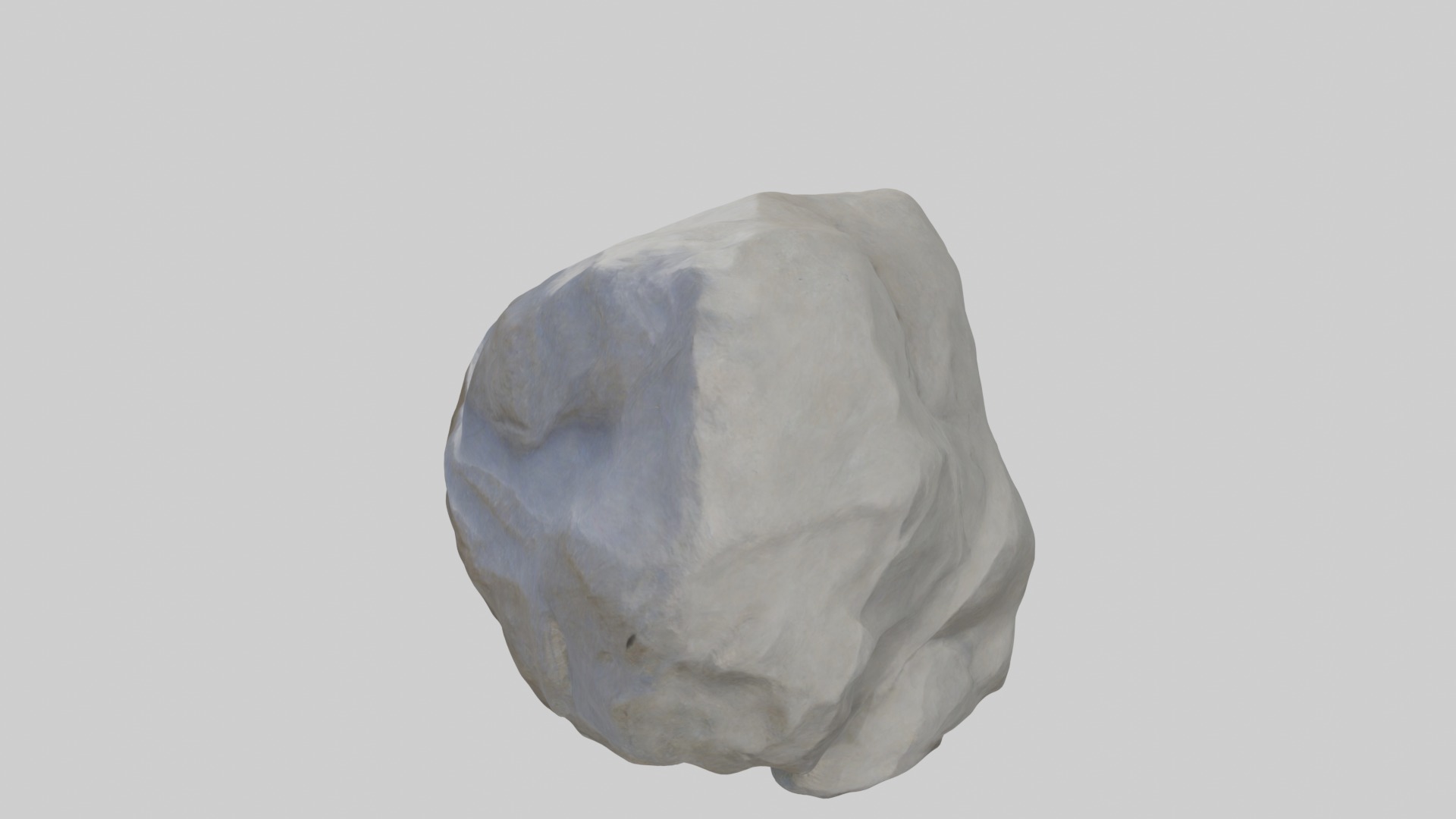 Boulder Model 1 Low-poly 3D model_11