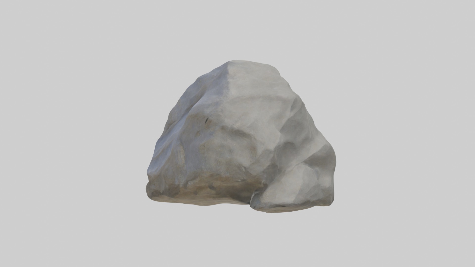 Boulder Model 1 Low-poly 3D model_6