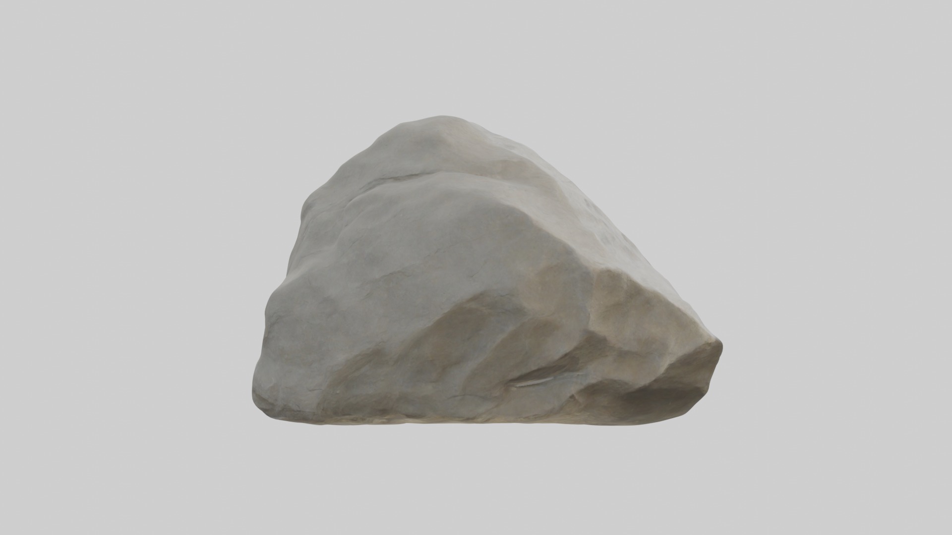 Boulder Model 1 Low-poly 3D model_2